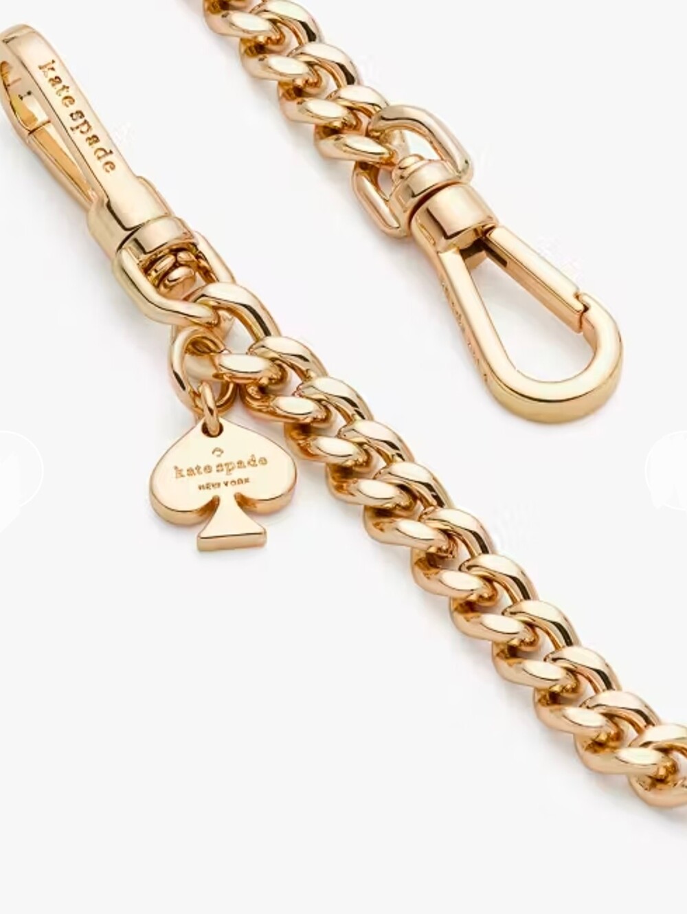(1770) NWT KATE SPADE Chain Bag Strap